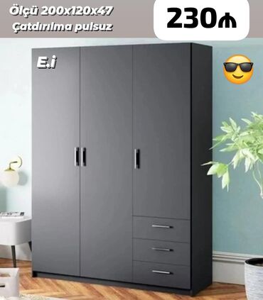 Divan və kreslo dəstləri: Yeni, Düz dolab, Qarderob, paltar dolabı