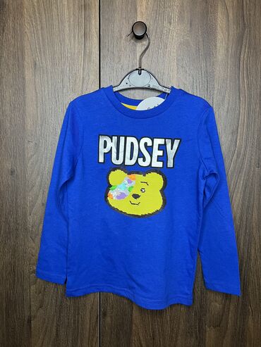 продаю рубашку: Детский топ, рубашка, цвет - Синий, Новый