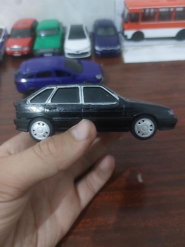 купить модели автомобилей 1 43: Model maşın – qara rəngli hatchback (təxmini VAZ-2114/Lada Samara — 2
