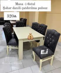 Divanlar: Yeni, 6 stul lalafo.az -da Divanlar: Yeni, 6 stul