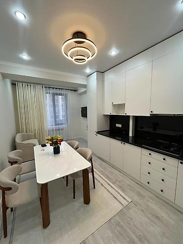 imak: 2 комнаты, 52 м², Асанбай мкр Элитка, 5 этаж, Евроремонт — 1