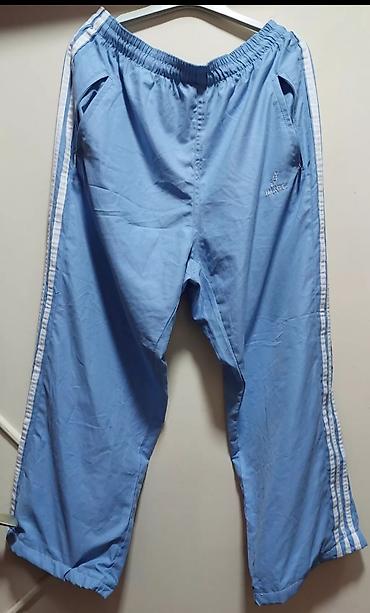 ugg guma: Sportske pantalone – svetloplave - Model: široke/trening pantalone sa — 1