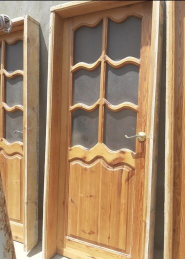 hamam qapilari: Taxta Otaq qapısı İşlənmiş