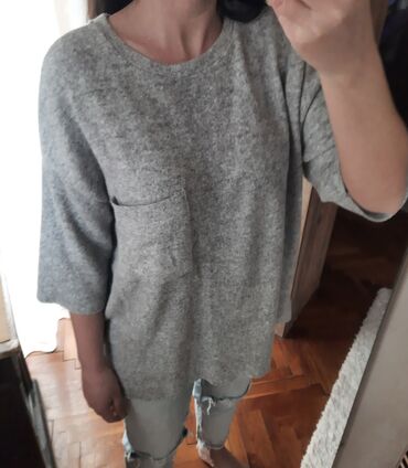 sirena kroj haljine: Zara, M (EU 38), color - Grey