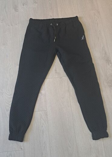 crno sivi tech fleece: XL (EU 42), color - Black