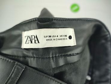 z: Zara, Spodnie materiałowe damskie, rozmiar S — 4