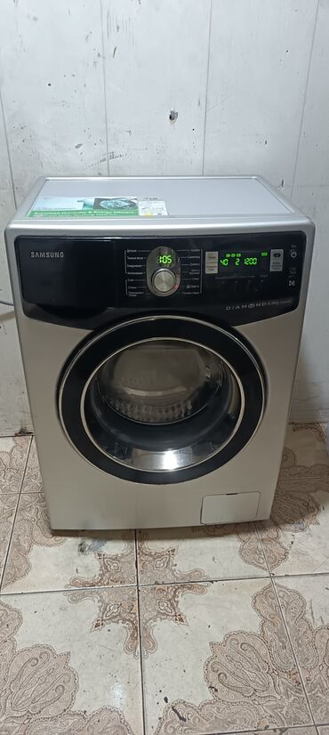 paltar qurudan maşınlar: Paltaryuyan maşın Samsung, 6 kq, İşlənmiş, Avtomat, Qurutma var, Kredit yoxdur, Ödənişli çatdırılma