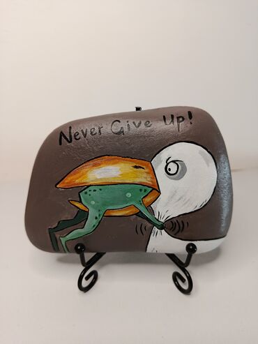 Şəkillər, tablolar: Роспись на натуральном камне, выполненная вручную акриловыми красками — 5