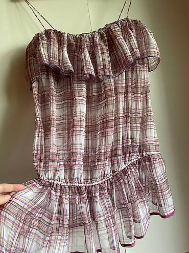 Haljine: Zara, leprsava bluza na bretelice, prelepa, vel. M — 7