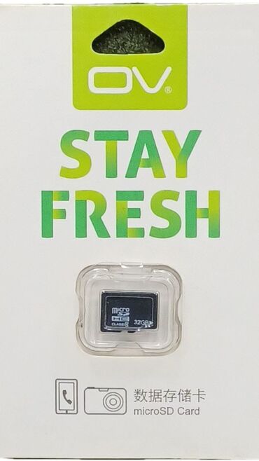 2 ci el ucuz telefonlar: Ov Stay Fresh Mikro kart 32gb