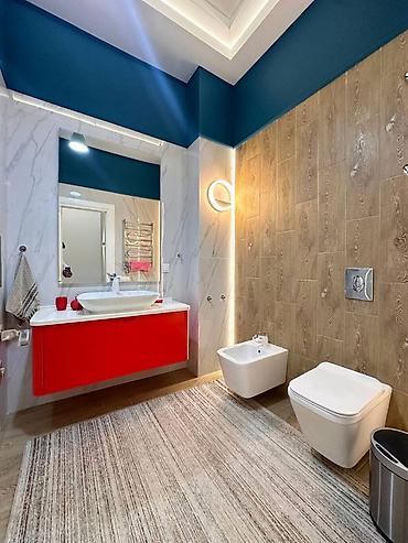кара бальа: 3 комнаты, 85 м², Элитка, 2 этаж, Дизайнерский ремонт — 9
