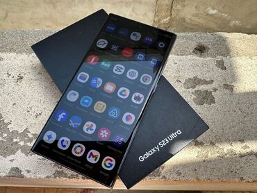huawei telefon qiymetleri: Samsung Galaxy S23 Ultra, 512 GB, rəng - Yaşıl, Zəmanət, Düyməli, Barmaq izi