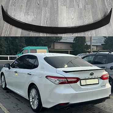 tuning: Спойлер на багажник Toyota Camry 70, Camry 75. Цвет: ЧЁРНЫЙ ГЛЯНЕЦ — 3