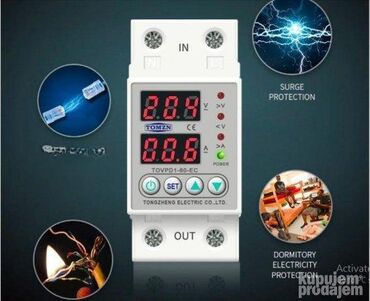 Elektro materijal: Relej za kontrolu napona i struje TOMZN TOVPD1-60-EC ⚡🔌 Opis — 2