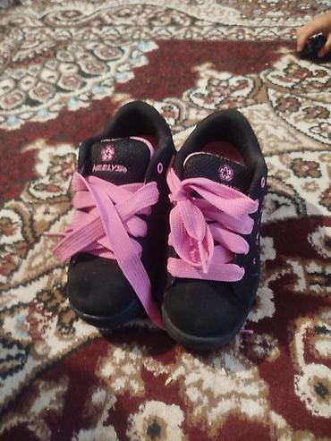 деми туфли: Кроссовки‑ролики Heelys для детей - Цвет: черный верх с розовыми — 1