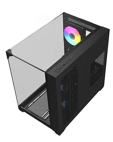 Ostali kompjuterski delovi: PC kućište sa staklenim panelima i ARGB ventilatorima - Tip — 2