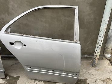 dörd fara: Sol ön, Mercedes-Benz w210, 2000 il, Almaniya, Ünvandan götürmə, Pulsuz çatdırılma, Ödənişli çatdırılma — 4