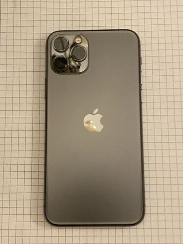 Мобильные телефоны: IPhone 11 Pro, 256 ГБ, Matte Space Gray, Беспроводная зарядка, Face ID