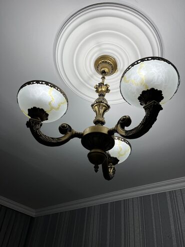 Çilçıraqlar: Çılçıraq, 3 lampa, Metal — 8