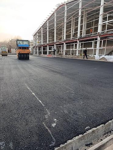 Строительство под ключ: Асфальтирование дорог, дворов, территорий под ключ Профессиональное — 8