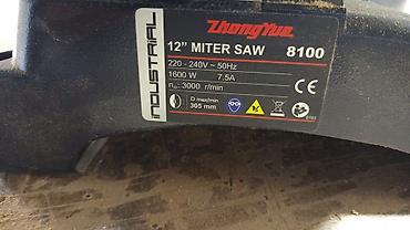 Alətlər: AŞAĞI YERİ YOXDUR TƏCİLİ SATILIR AZ İŞLƏNİB ZhongYue 12" Miter Saw — 4
