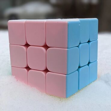oyuncaq kubikler: FanXin cube 3x3 macaron rəngli. Maqnitsiz, büdcəyə uyğun, maraqlı