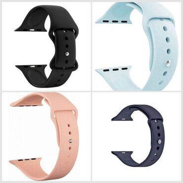 Другие товары для детей: Спортивный ремешок для Apple Watch 38/40 мм, размеры S/M Спортивный