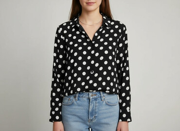 elegancka bluzka damska plus size: H&M, Жіноча блуза, розмір S