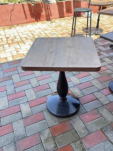 kreditle metbex stolu: Kvadrat masa, Açılmayan, Taxta — 3
