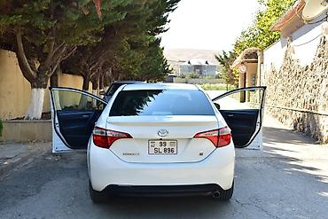 avtomobil diski: Toyota Corolla sedan – ağ rəng, modern dizaynlı ön barmaqlıq və LED — 5