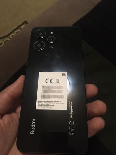 айыон 12: Xiaomi, Redmi 12, 128 ГБ, цвет - Черный, 2 SIM