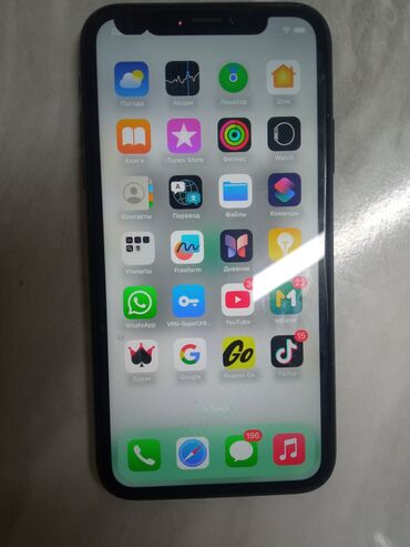 Apple iPhone: IPhone Xr, Б/у, 64 ГБ, Jet Black, Чехол, 81 %