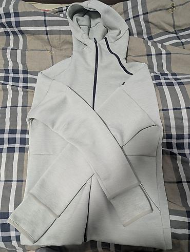 pull and: Мужская толстовка, M, Adidas, Б/у, цвет - Серый, Самовывоз — 1
