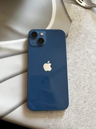 защитное стекло на айфон 11: IPhone 13, Б/у, 128 ГБ, Синий, Защитное стекло, 91 %