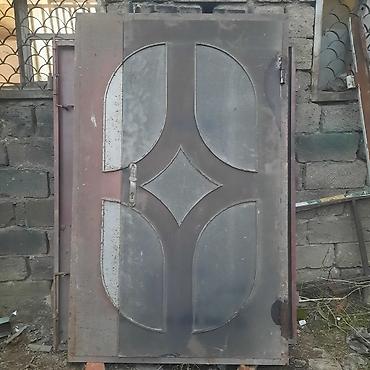 Dəmir giriş qapısı - Material: tam metal konstruksiya, qalın polad lalafo.az -da Dəmir giriş qapısı - Material: tam metal konstruksiya, qalın polad