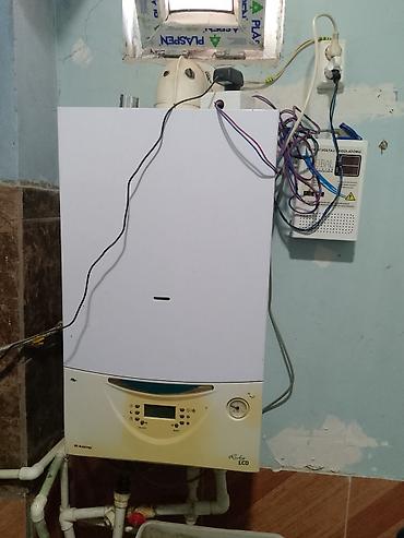 kombi radiator satilir: Qaz kombi istilik sistemi komplekti - Divara quraşdırılan qaz kombi — 2