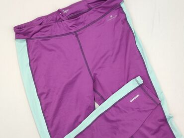 legginsy błyszczące czarne: Legginsy Sportowe damskie, rozmiar 2XL
