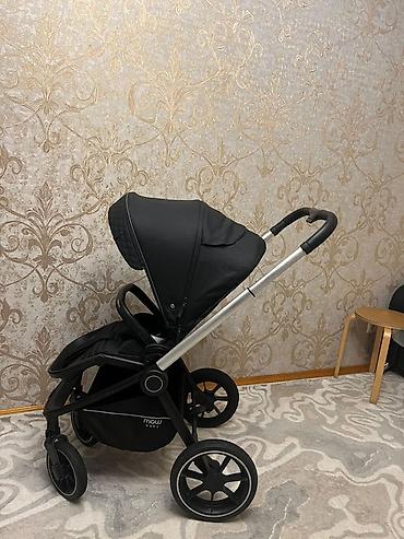 Балдар дүйнөсү: Детская универсальная коляска 3 в 1 Mow Baby (черная) Комплектация: - — 5