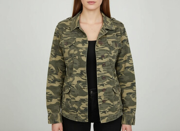 kurtki w reserved: Atmosphere, Women`s jeans jacket, size M