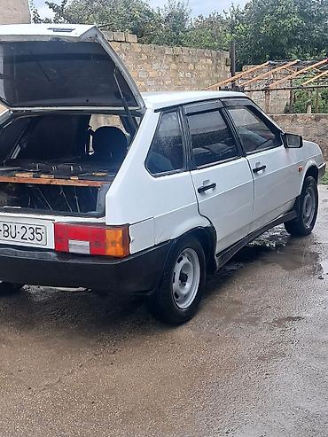 продажа авто с пробегом: Lada Samara (VAZ‑2109) hatchbek - Korpus: 5 qapılı ağ rəngli — 4