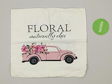 bombki: Poszewka dekoracyjna na poduszkę – nadruk “FLORAL naturally chic” z — 2