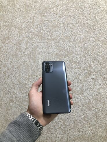 Мобильные телефоны и аксессуары: Xiaomi Redmi Note 10, 128 ГБ, цвет - Серый, 
 Кнопочный, Отпечаток пальца