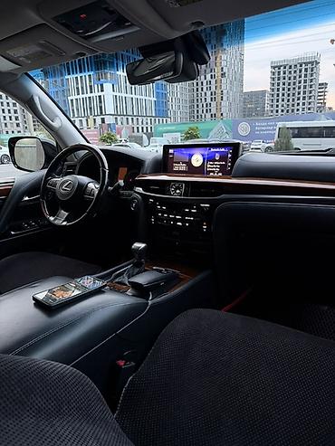 радиотор: Lexus LX: 2018 г., 5.7 л, Автомат, Бензин, Жол тандабас — 7
