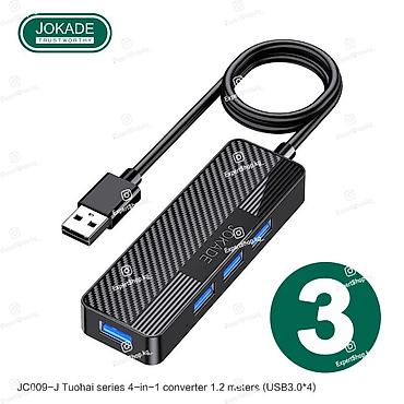 e book: Хаб USB Jokade Hub JC009-J 4-in-1 – имеет 4 порта USB 3.0, цвет — 1