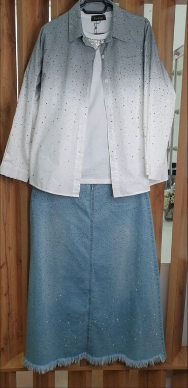 Рубашки: Рубашка, Оверсайз, Китай — 15