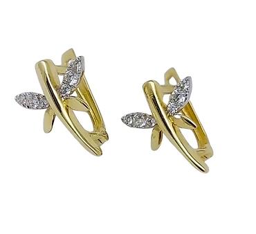 Серьги: Серьги, Проба 585, Без вставки, Жемчуг, Опал, Женские, Ручная работа, Парный набор, Винтажный стиль, Новый — 18