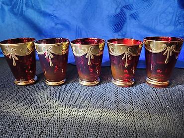 arkopal cinije: Casice Bohemija rucni rad 1950 do 1970 god.za zestoko pice. Casice — 8