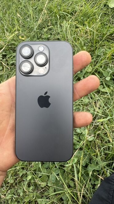 iphone 11 pro max цена бишкек бу: IPhone 14 Pro, Б/у, 256 ГБ, Black Titanium, Зарядное устройство, Чехол, 88 %