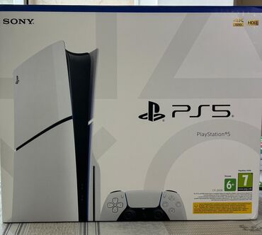 Mətbəx texnikası: Sony PlayStation 5slim (PS5) oyun konsolu Xüsusiyyətlər: - 4K, 120 Hz