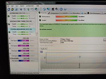 fixni: 1TB HGST /500GB Toshiba / 500GB Seagate / 100% Health Prodajem tri — 3